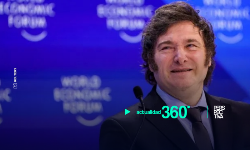 Elon Musk replica discurso de Javier Milei en el foro Económico de Davos