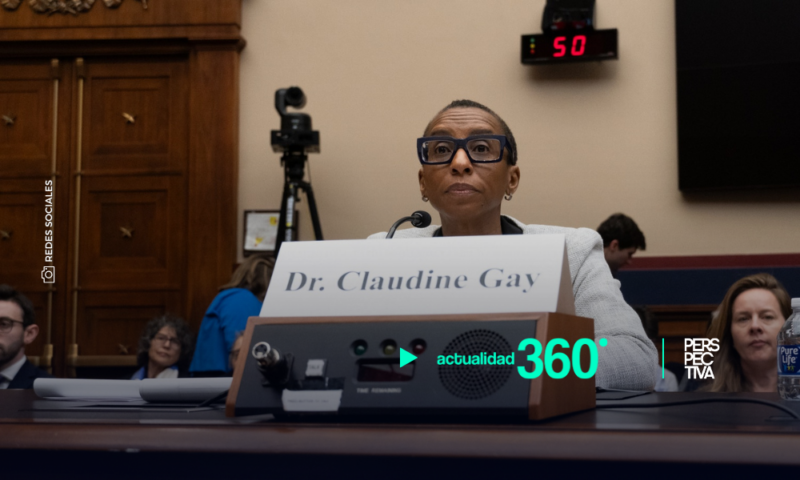 Tras denuncias de plagio, renuncia presidenta de la Universidad de Harvard, Claudine Gay