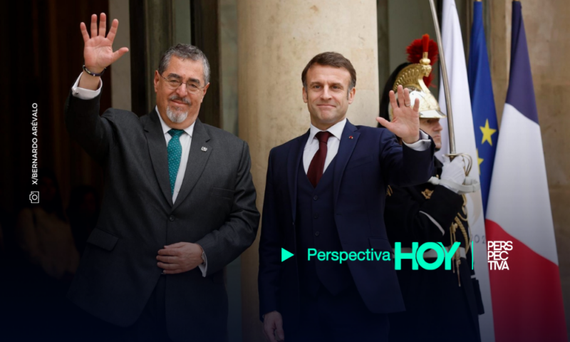 Estos son los temas que abordó el Presidente B. Arévalo, con su homólogo francés, E. Macron