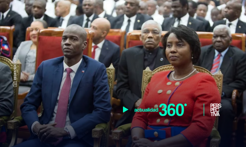 Viuda de Jovenel Moïse, presidente de Haití, es acusada de ser cómplice del magnicidio