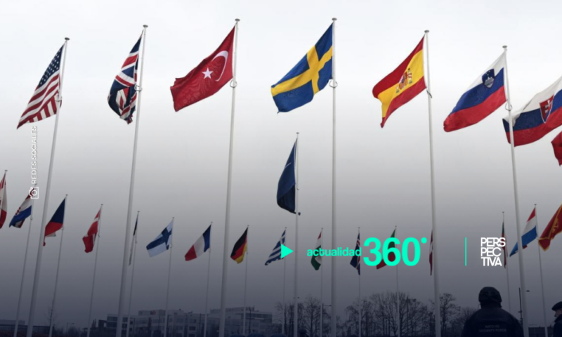 La bandera de Suecia se izó por primera vez en la sede de la OTAN