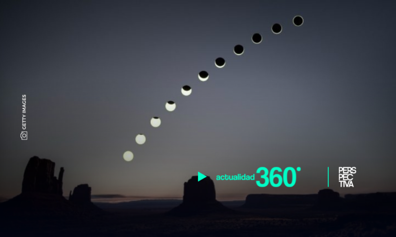 ¿En qué lugares podrá verse el Eclipse Solar del próximo 8 de abril?