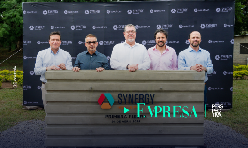 Colocan primera piedra de proyecto “Synergy Industrial Park” en Escuintla