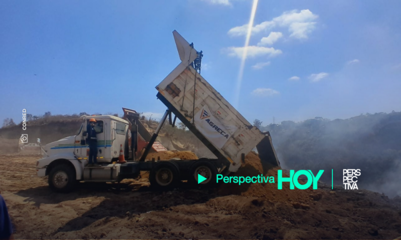 Sector empresarial se une a instituciones para liquidar incendio en el vertedero de AMSA