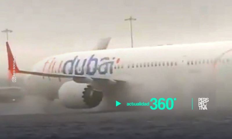Aeropuerto de Dubai con dificultades para reanudar vuelos tras inundaciones