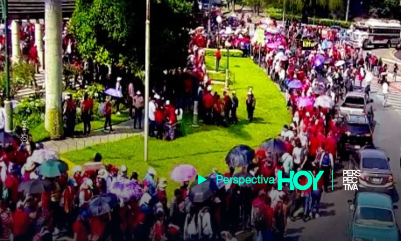 Cierres viales y manifestaciones, así amaneció hoy la Ciudad Capital