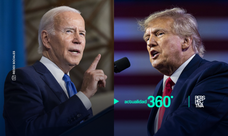 Debates presidenciales entre Biden y Trump podrían darse en junio y septiembre