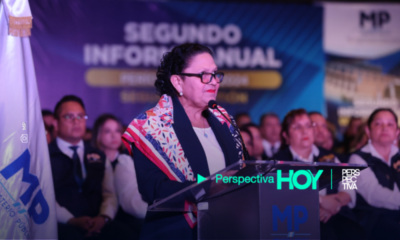 Durante presentación de informe, Consuelo Porras asegura que el MP sí rinde cuentas