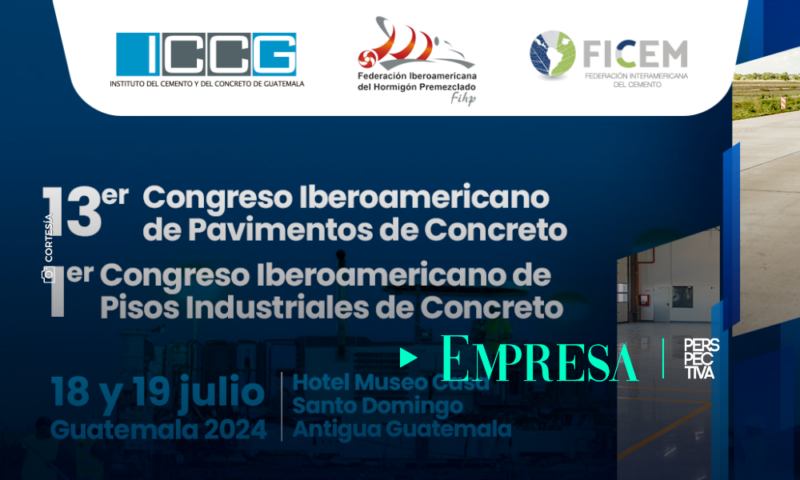 Anuncian el Congreso Iberoamericano de Pavimentos y Pisos Industriales de Concreto 2024