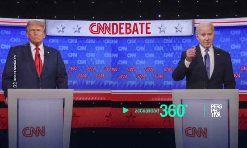 Biden y Trump marcaron sus diferencias durante el primer debate presidencial