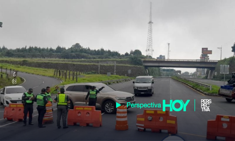 Tras recomendaciones de Conred, CIV anuncia cierre total de la autopista Palín-Escuintla