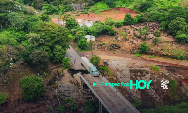 Esto se sabe sobre hundimiento en la ruta hacia la frontera con El Salvador