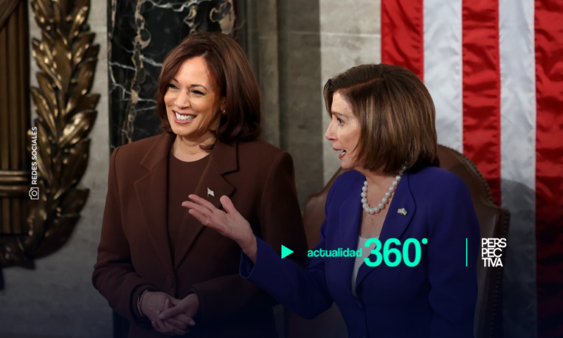 Elecciones EE.UU.: Nancy Pelosi respalda candidatura de Kamala Harris