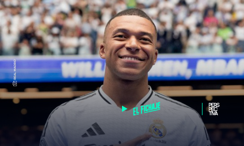 Así fue el recibimiento de Mbappé en el Santiago Bernabéu del Real Madrid