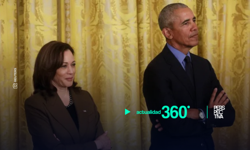 Barack Obama anuncia que apoyará la candidatura presidencial de Kamala Harris