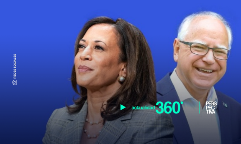 Elecciones EE. UU.: Kamala Harris elige a Tim Walz como compañero de fórmula