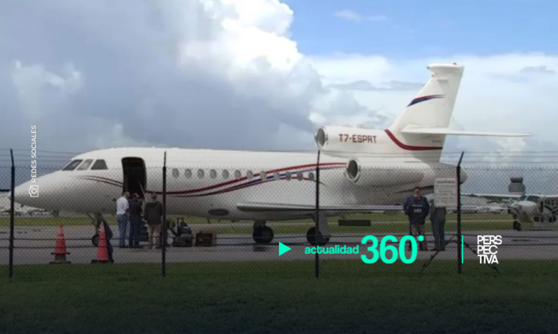 EE.UU. incauta el avión utilizado por el presidente de Venezuela, Nicolás Maduro