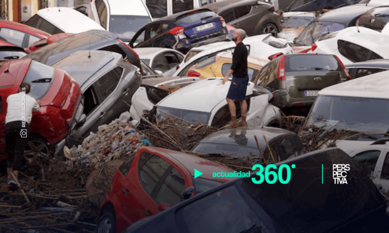 Dana deja más de 60 muertos y devastadoras inundaciones en Valencia, España