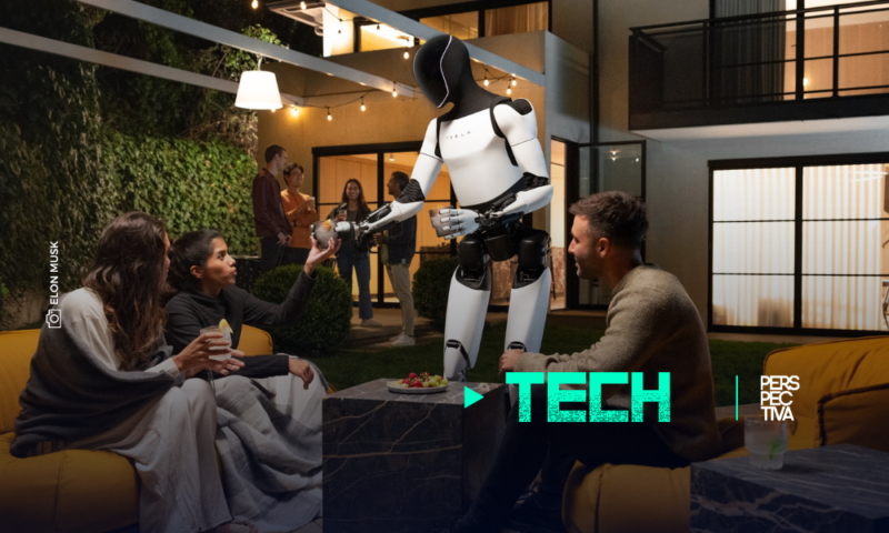 Elon Musk presentó a Optimus, el robot humanoide autónomo