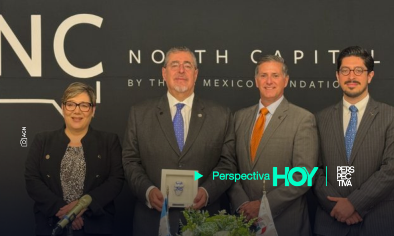 Arévalo se reúne con miembros de la Cámara de Comercio de EE.UU. en México