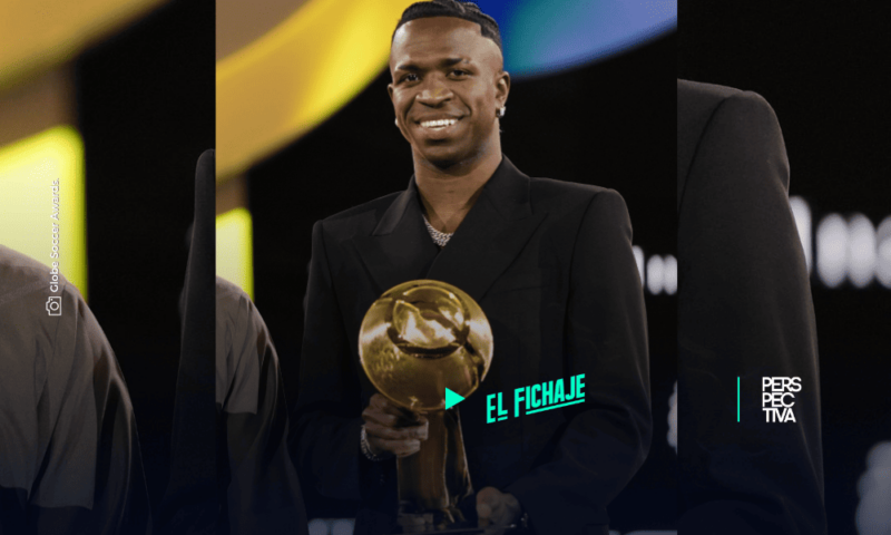 Vinicius termina el 2024 como el mejor jugador del mundo en los Globe Soccer