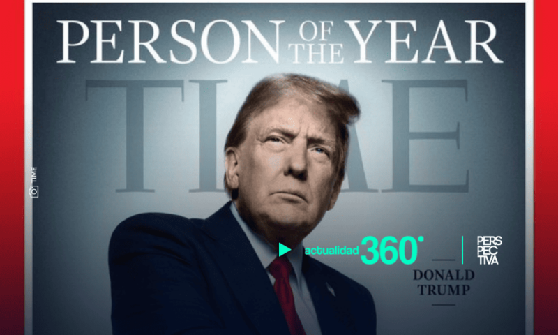 Por segunda vez, la revista Time nombra a Trump «Persona del Año»