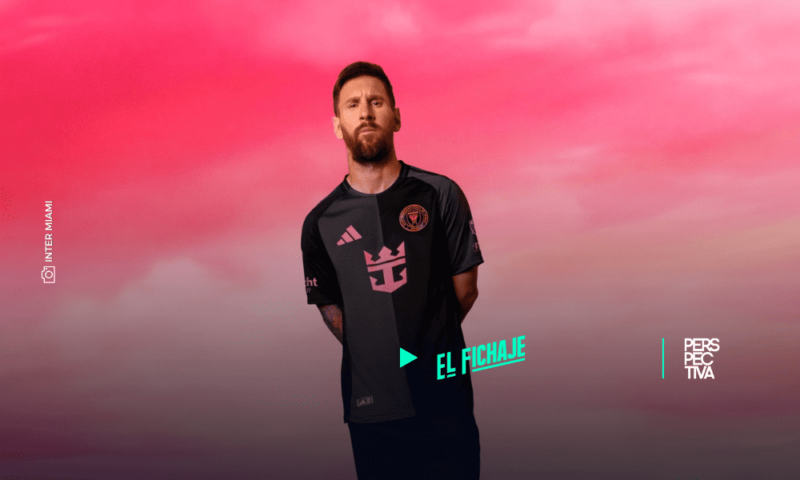 Messi presenta la nueva camiseta del  Inter Miami