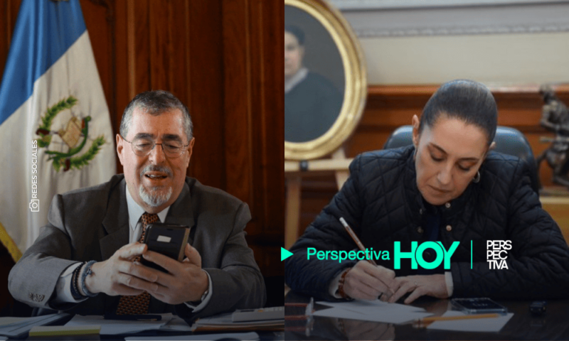 Arévalo y Sheinbaum abordan temas bilaterales durante llamada telefónica