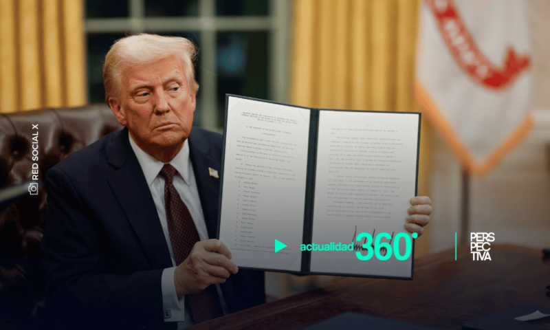 Estas son las órdenes ejecutivas que firmó Trump en su primer día de Gobierno
