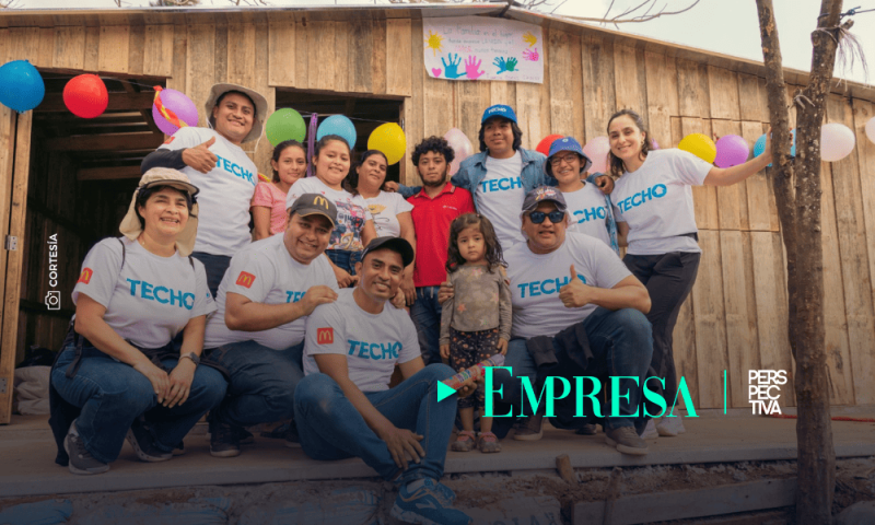 McDonald’s y TECHO se unen para construir viviendas dignas
