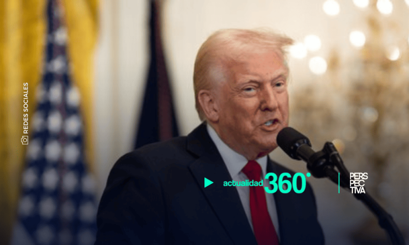 Trump no descarta postularse nuevamente para un tercer mandato en  2028