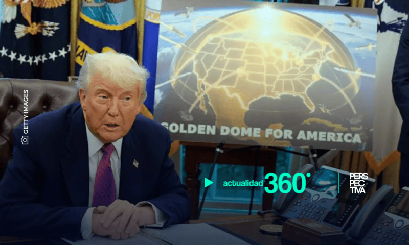 Trump anuncia la construcción de un «domo dorado» para la defensa aérea de EE. UU. 