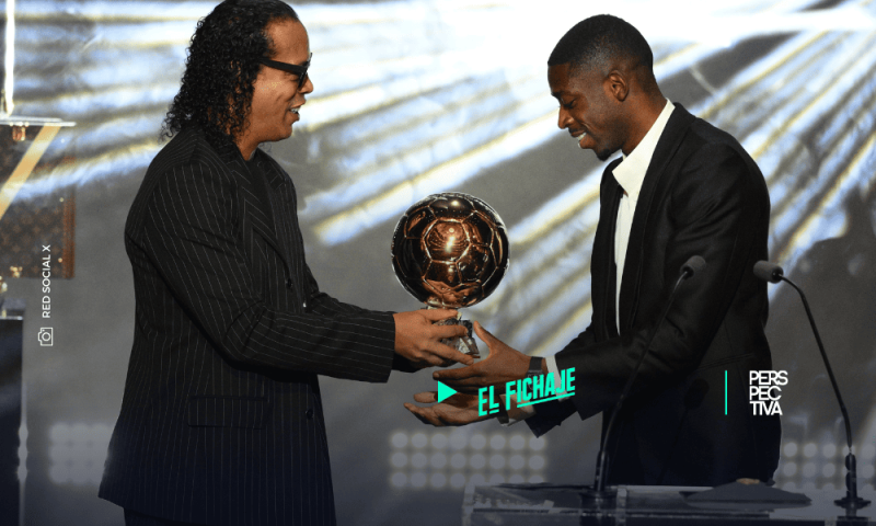 Dembelé gana Balón de Oro; gala premia a lo mejor del fútbol