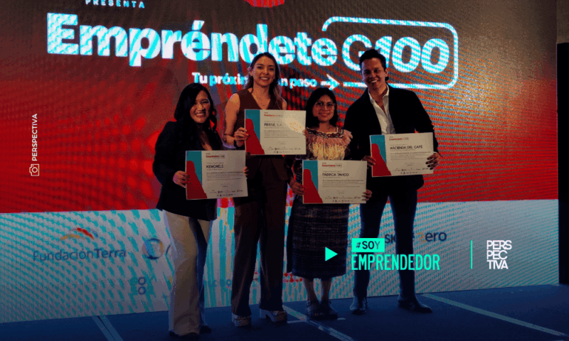 Empréndete G100 entrega capital semilla a cuatro pymes guatemaltecas 