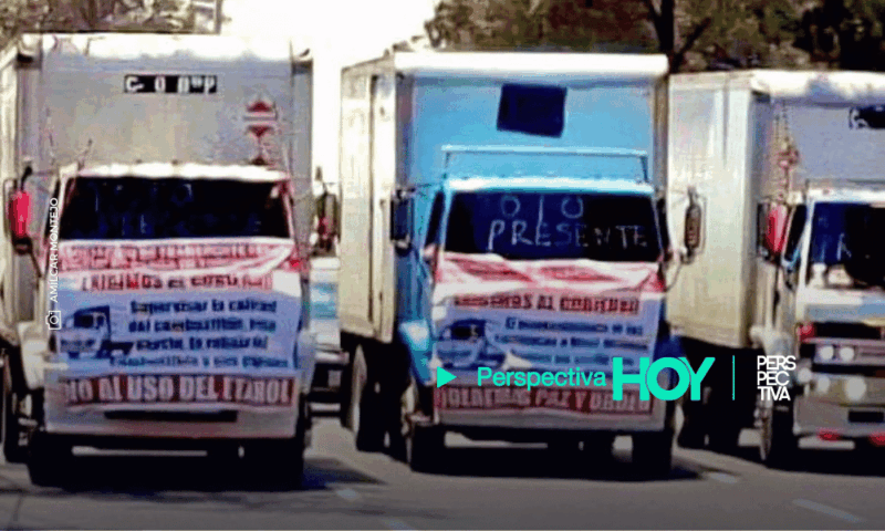 Bloqueos de transportistas: Exigen detener el alza de combustibles y canasta básica