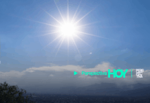 Calor y lluvias dispersas: Pronóstico del clima para el fin de semana