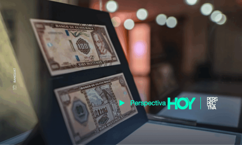 Banguat conmemora su 80 aniversario con un billete especial de 100 quetzales