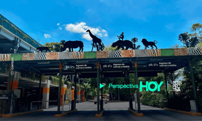 Zoológico La Aurora estrena torre de parqueo con capacidad para más de 1,000 vehículos