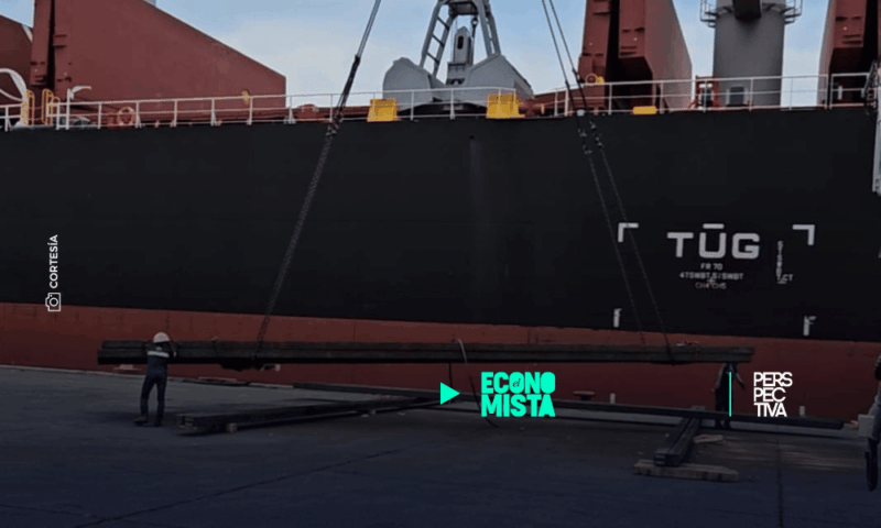 Hito logístico en Puerto Quetzal: récord de descarga de 19 mil toneladas de acero en un día