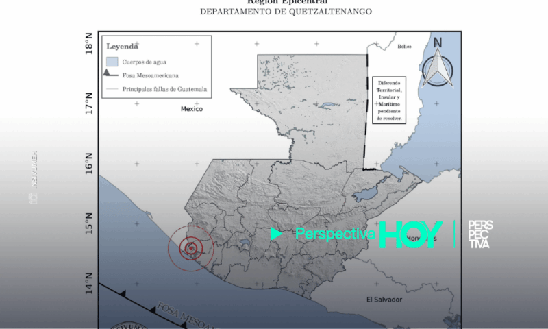 "El sismo registrado a las 08:48 horas de este viernes tuvo una magnitud de 5.6 y fue sensible en el occidente y centro de Guatemala."