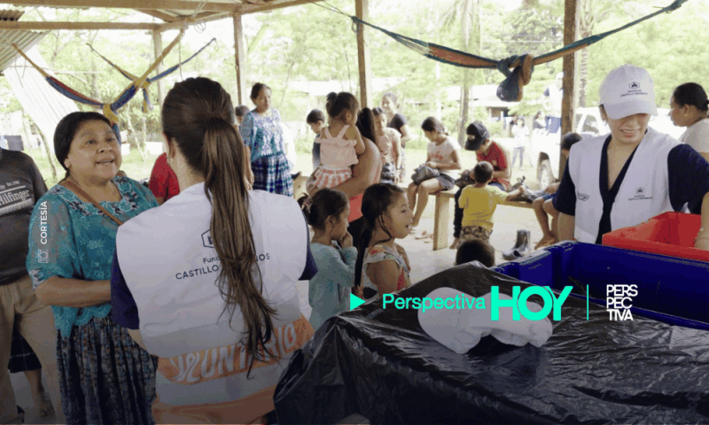 La cocina móvil de Fundación Castillo Hermanos distribuye más de 12,000 raciones de alimentos calientes en Fray Bartolomé de las Casas, Alta Verapaz."