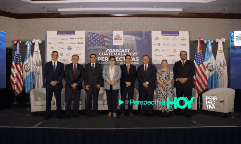 El foro Forecast 2027 de AmCham Guatemala reunió a líderes empresariales para abordar las oportunidades de inversión y competitividad."