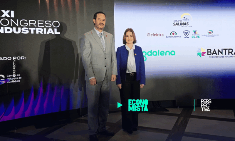 Directivos de la Cámara de Industria de Guatemala durante el anuncio oficial del XXI Congreso Industrial 2026