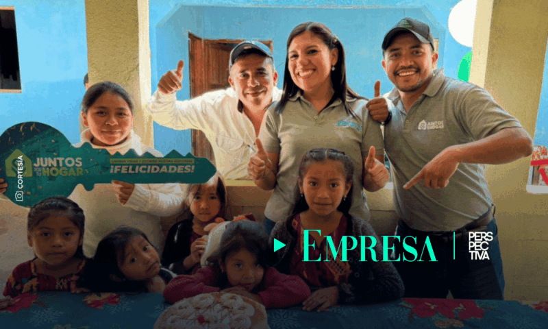 Inauguración de una vivienda digna construida bajo el programa solidario Juntos por tu Hogar de Progreso.