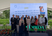 Dos Pinos cumple 30 años en Guatemala generando valor económico, social y ambiental Planta de producción y distribución de Dos Pinos en Guatemala durante la presentación de su Reporte de Sostenibilidad.