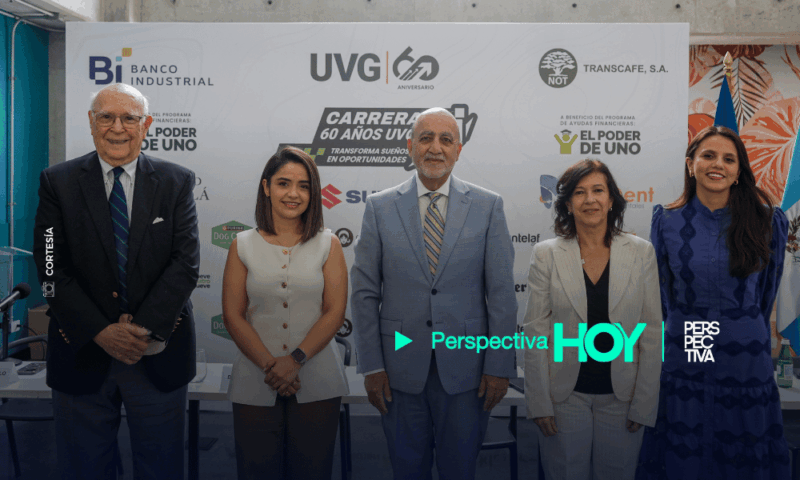 La Universidad del Valle de Guatemala conmemora 60 años con la Carrera 60 Años UVG a beneficio de becas para jóvenes.