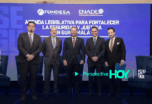 FUNDESA impulsa agenda legislativa para reducir la tasa de muertes violentas a la mitad HACIA 2036 Presentación de la agenda de seguridad y justicia del ENADE 2026 organizada por FUNDESA.