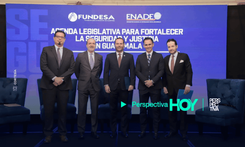 Presentación de la agenda de seguridad y justicia del ENADE 2026 organizada por FUNDESA.