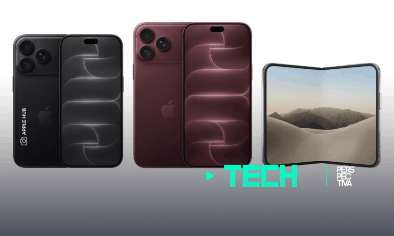 Línea completa del iPhone 18 Pro y el nuevo iPhone Duo plegable presentados durante el Apple Event en Cupertino.