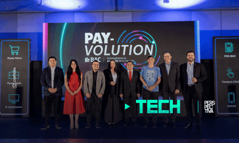 Juan Maldonado, vicepresidente de Relaciones Institucionales de BAC Guatemala, durante la convención Pay-Volution.